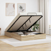 Otomanski krevet s pohranom Sonoma hrast 203 x 140 x 25 cm