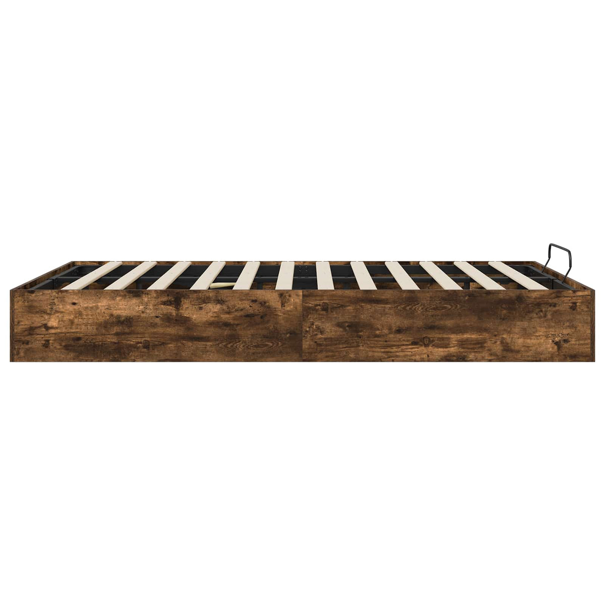 Otomanski krevet s pohranom Dimljeni Hrast 203 x 140 x 25 cm