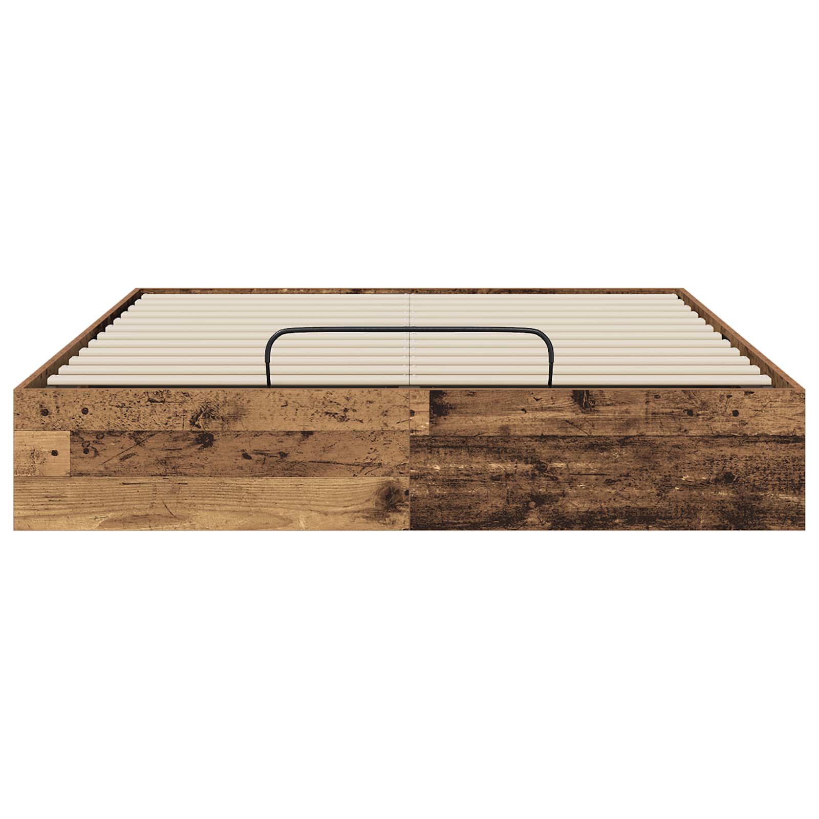 Otomanski krevet s pohranom Staro drvo 203 x 120 x 25 cm