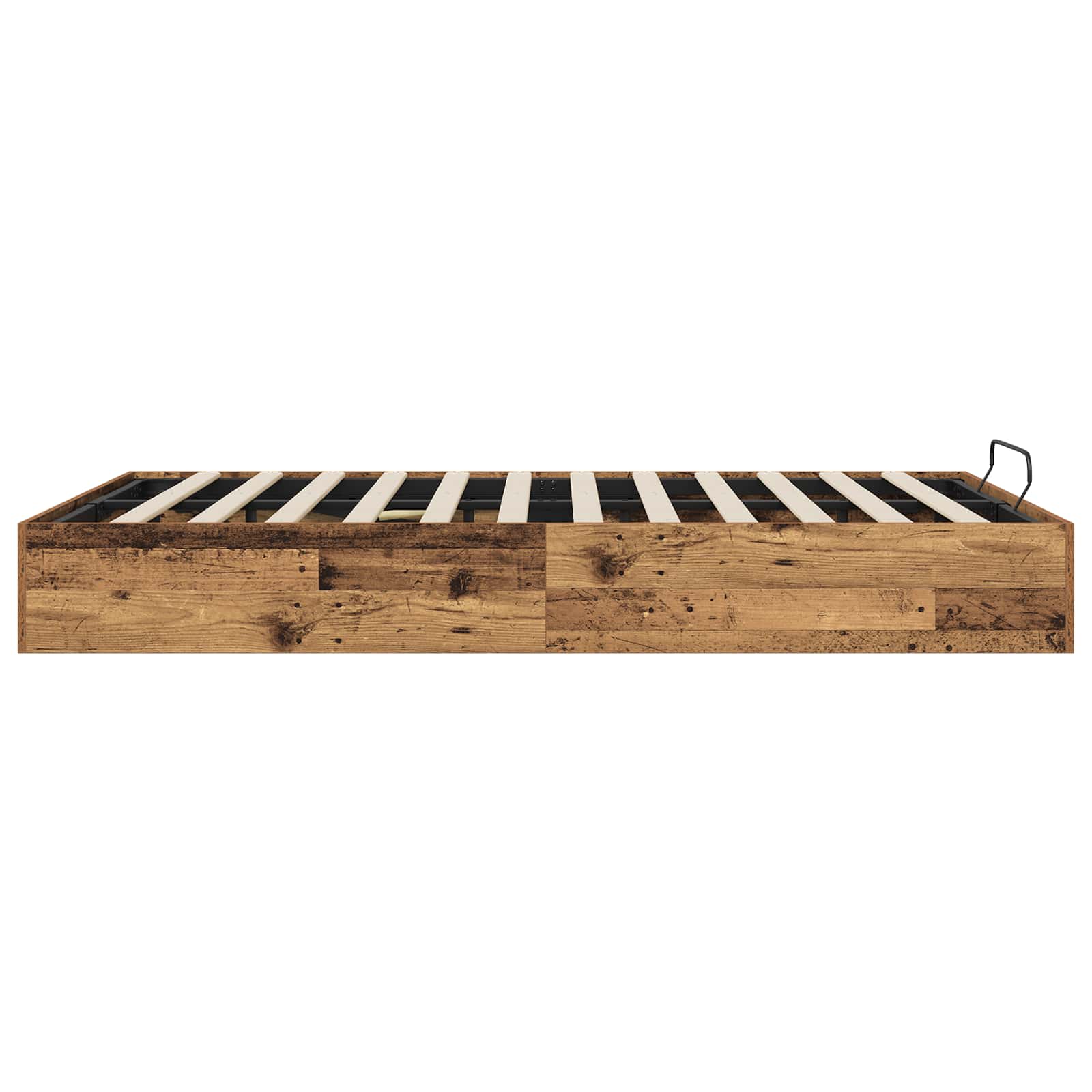Otomanski krevet s pohranom Staro drvo 203 x 120 x 25 cm