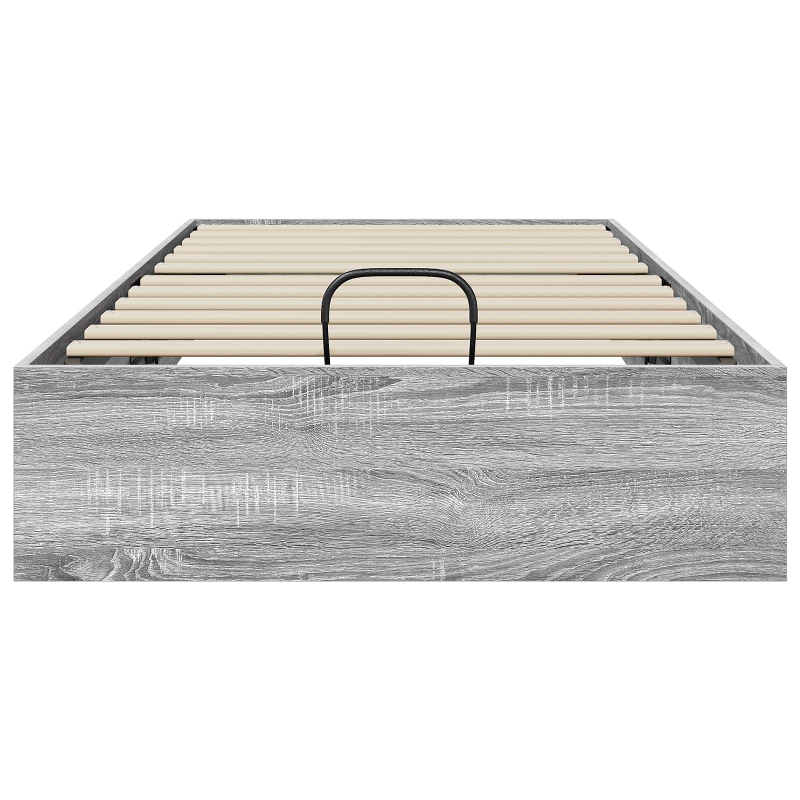 Otomanski krevet s pohranom Sivi Sonoma 203 x 90 x 25 cm