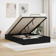 Otomanski krevet s pohranom Crni Hrast 193 x 120 x 25 cm