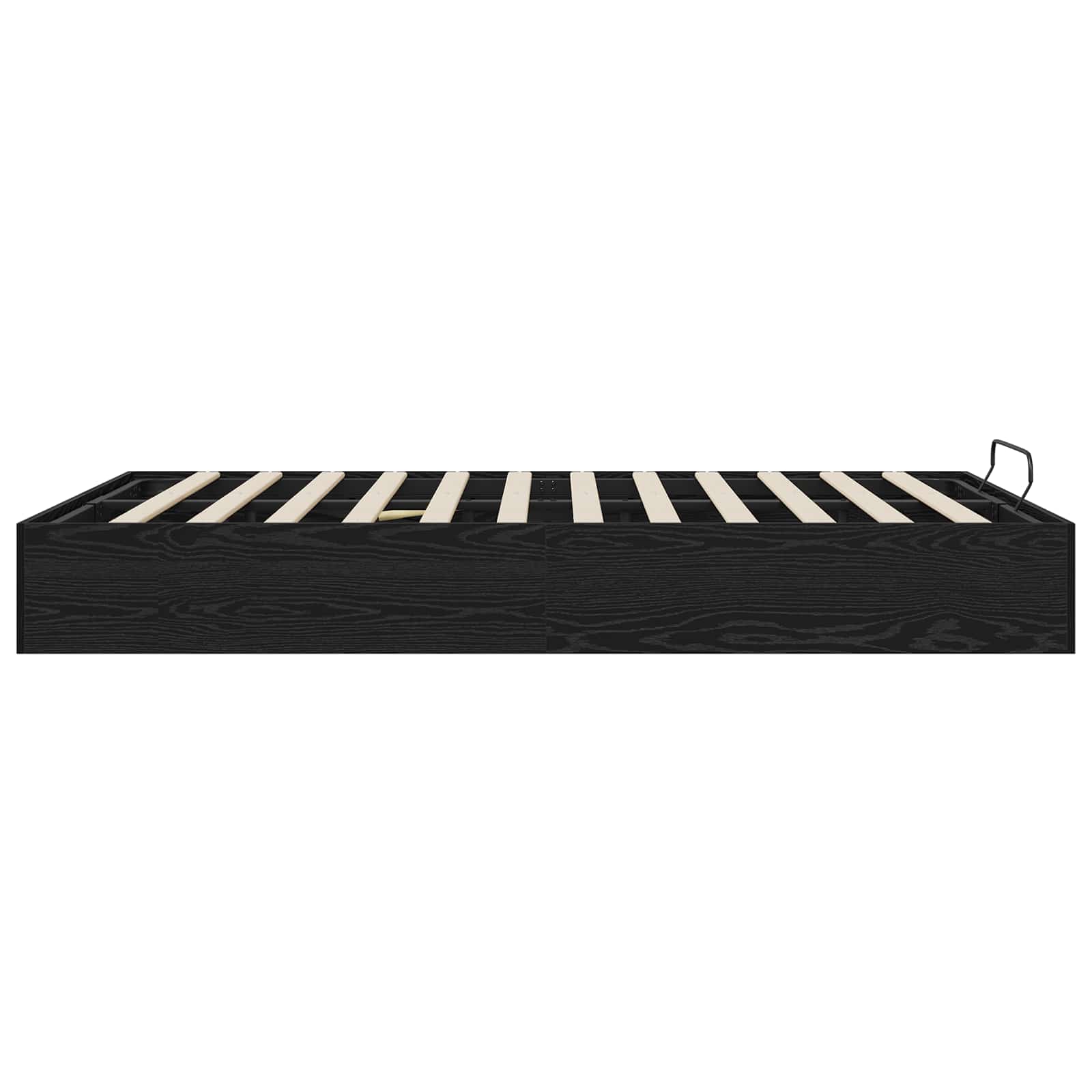 Otomanski krevet s pohranom Crni Hrast 193 x 120 x 25 cm