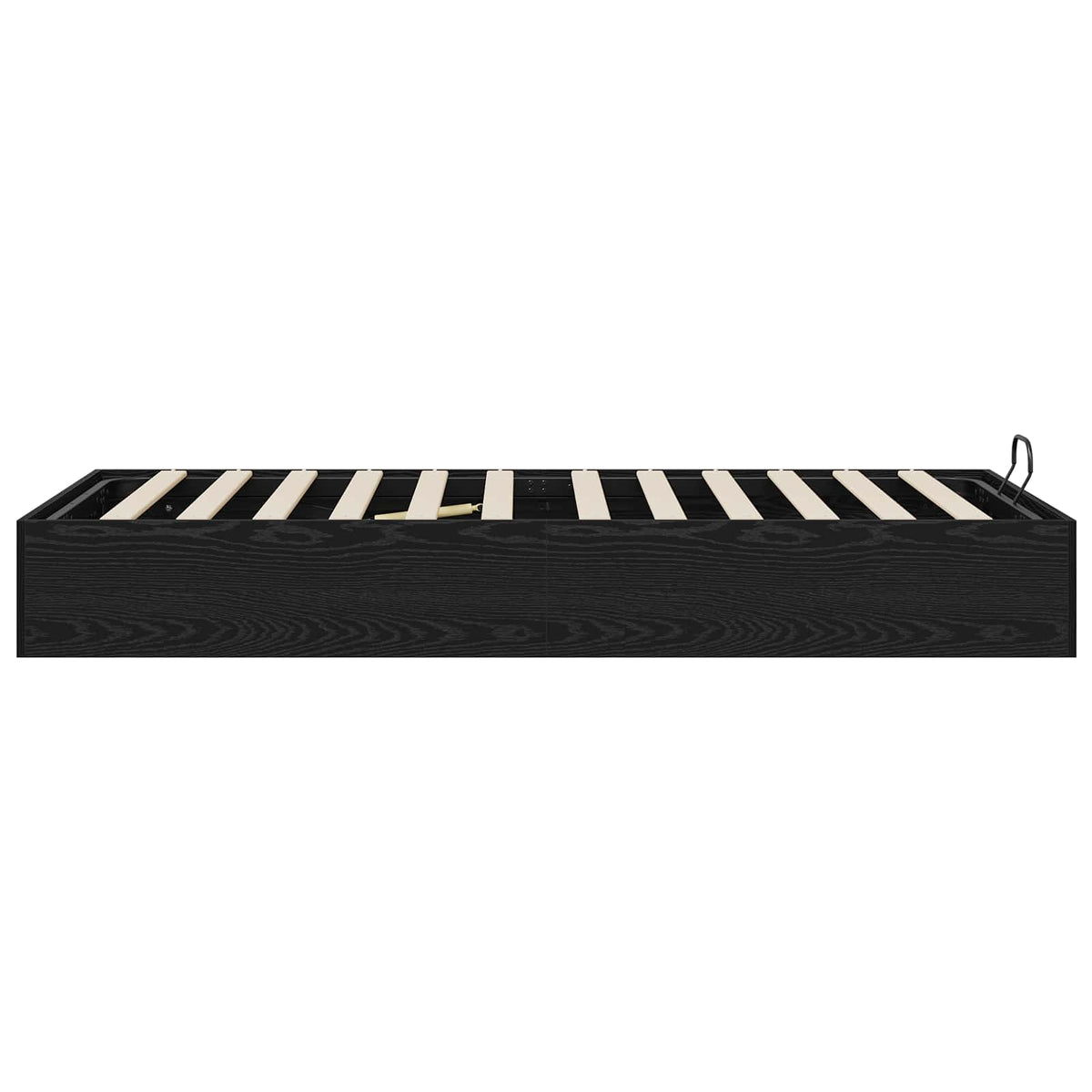 Otomanski krevet s pohranom Crni Hrast 193 x 90 x 25 cm