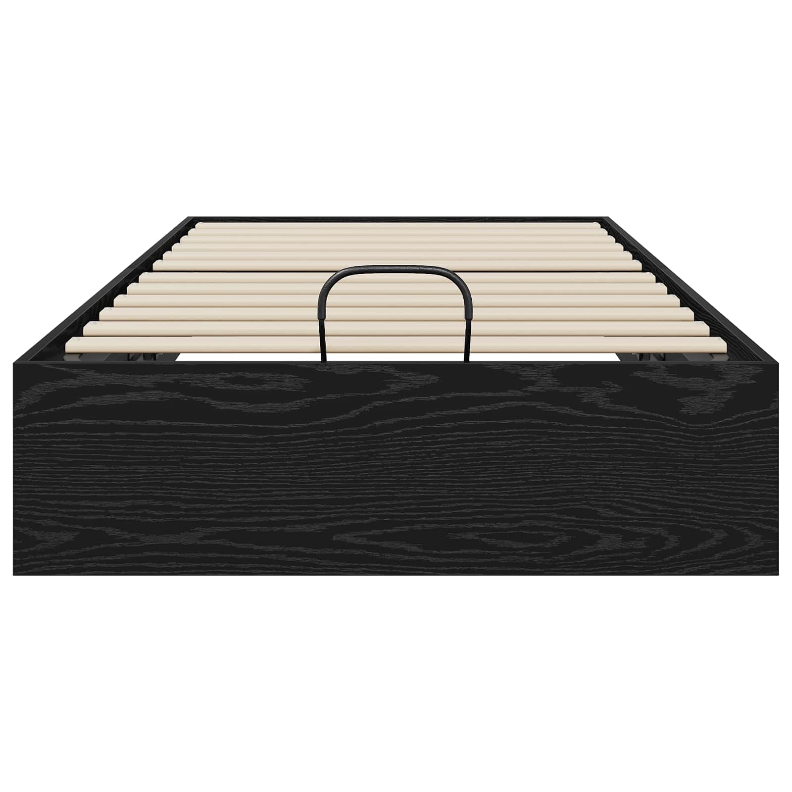 Otomanski krevet Crni Hrast 75,5 x 190 cm Konstrukcijsko drvo
