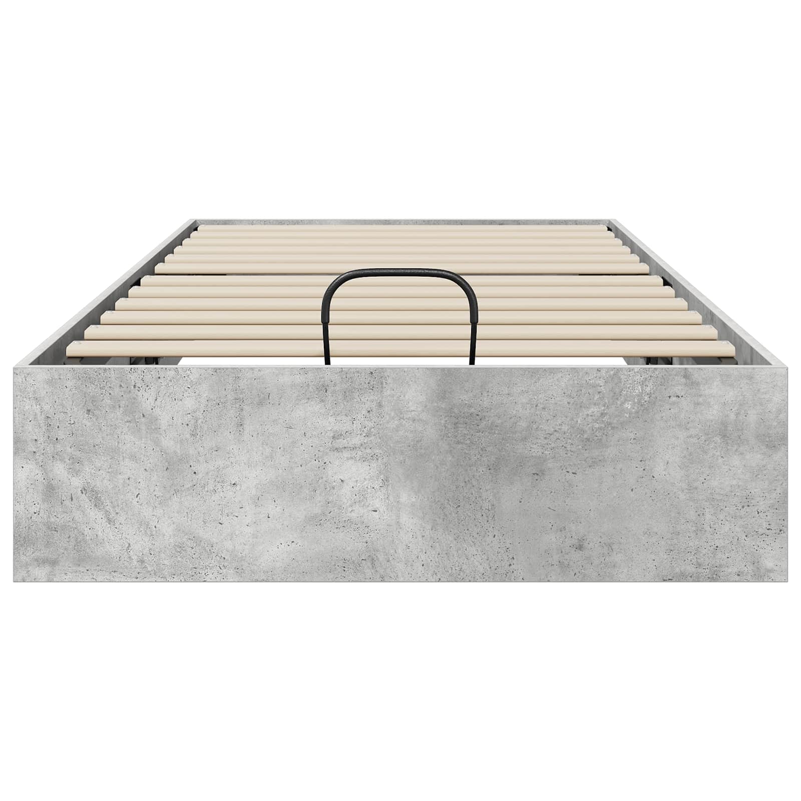 Otomanski krevet s pohranom Betonsko Siva 75,5 x 190 cm