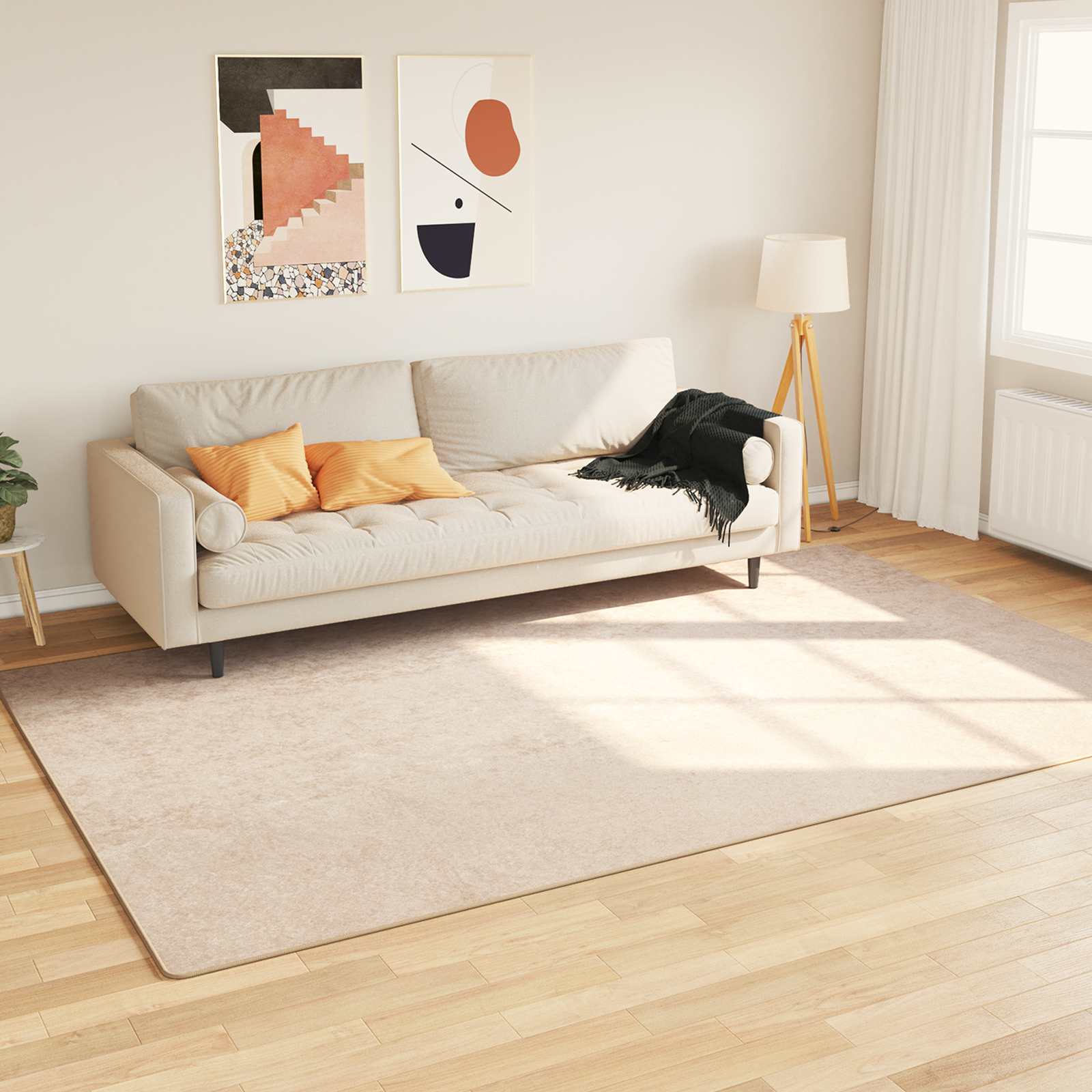Traka za tepih MARSA Krema 150 x 230 cm Poliester i PVC