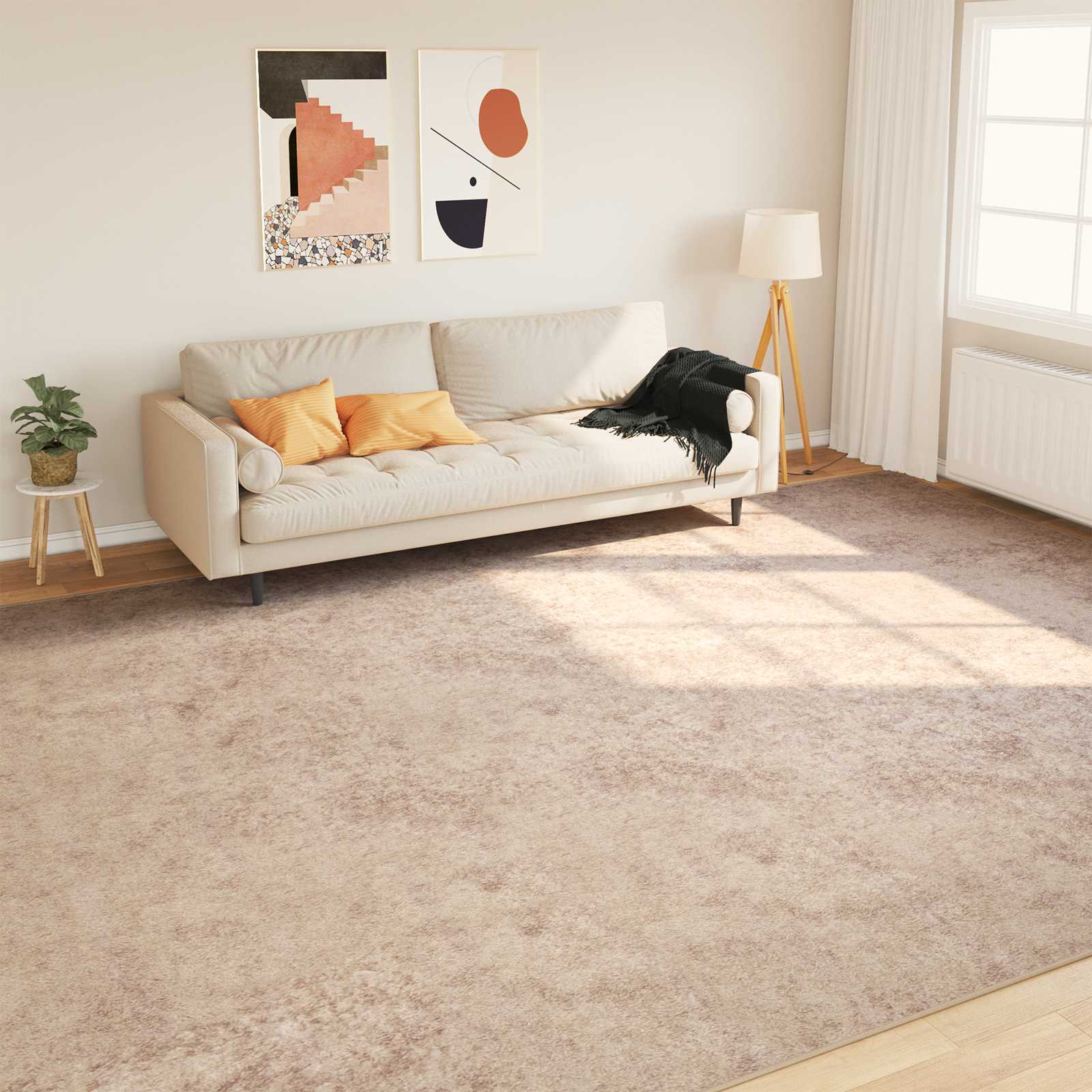 Traka za tepih MARSA Bež 300 x 400 cm Poliester i PVC