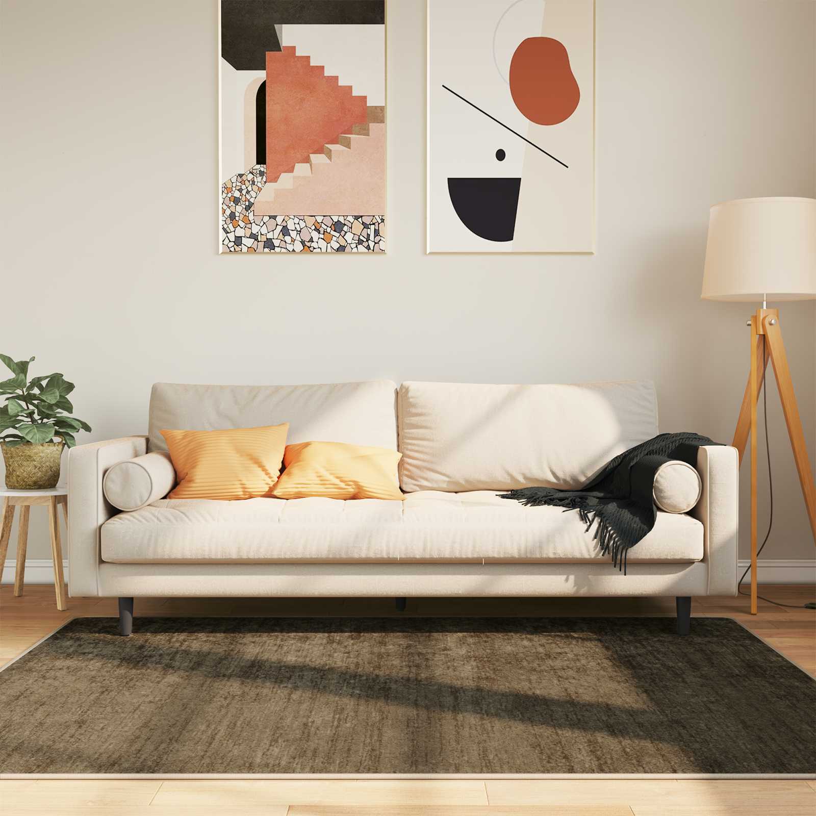 Traka za tepih MARSA Šumsko zelena 120 x 170 cm Poliester i PVC