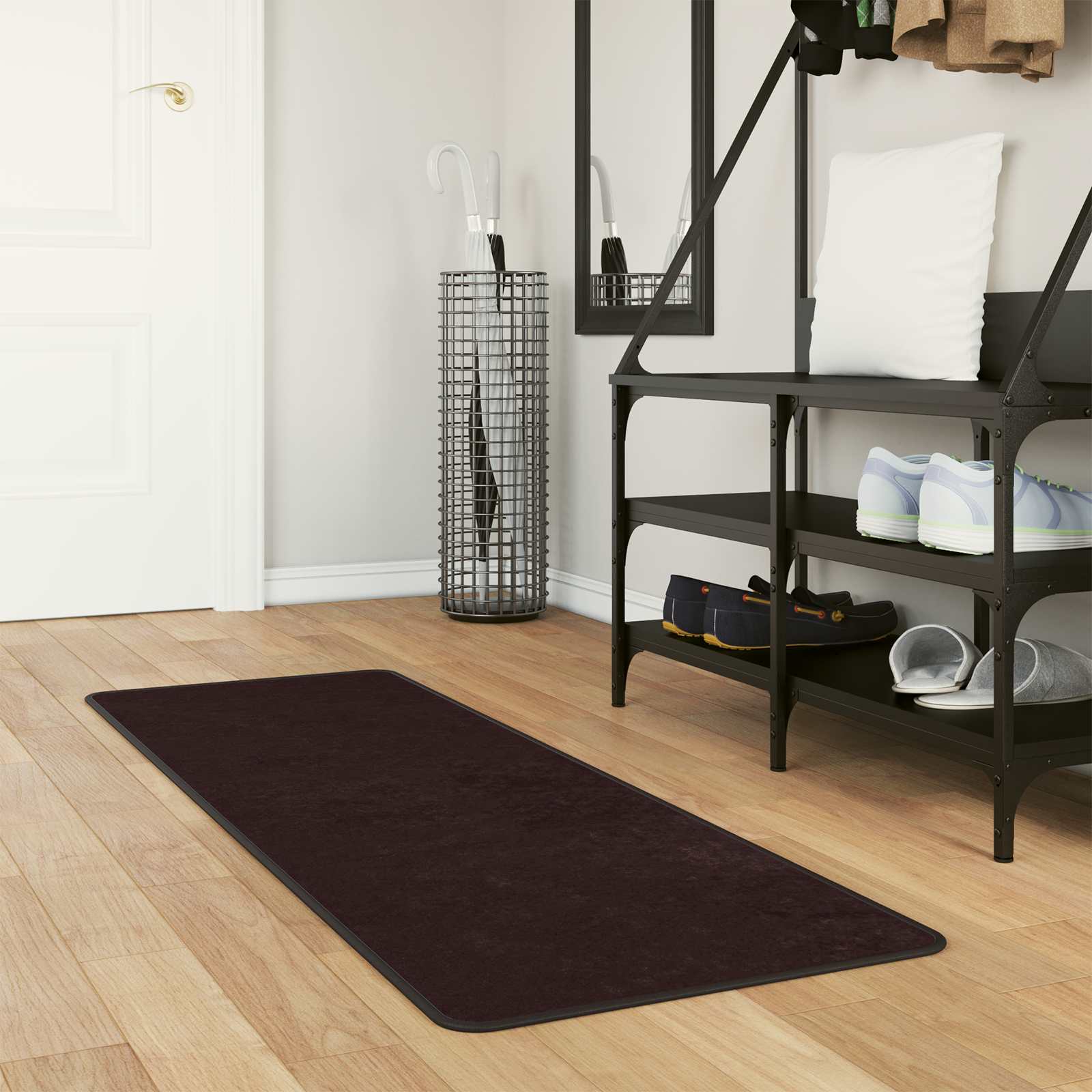Traka za tepih MARSA Antracit 50 x 150 cm Poliester i PVC