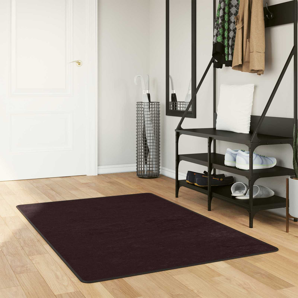 Traka za tepih MARSA Antracit 80 x 100 cm Poliester i PVC