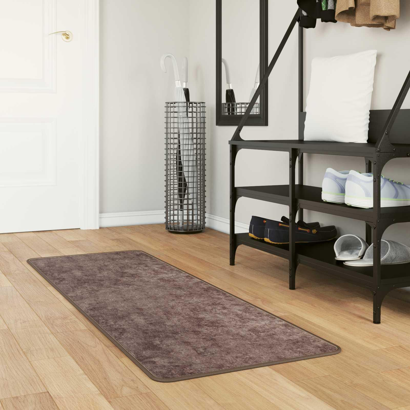 Traka za tepih MARSA Sivi 50 x 150 cm Poliester i PVC
