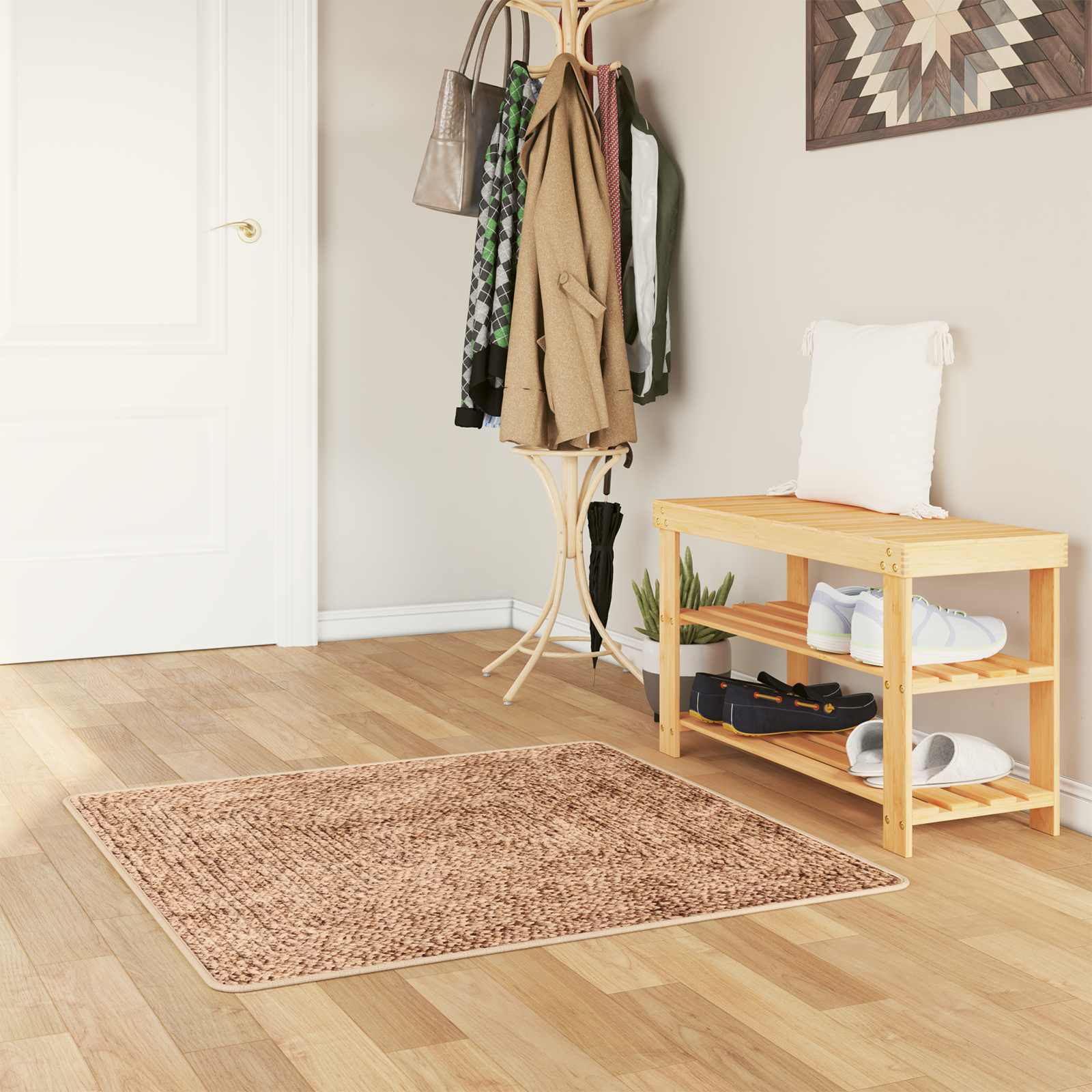 Traka za tepih MARSA Žuta 100 x 100 cm Poliester i PVC