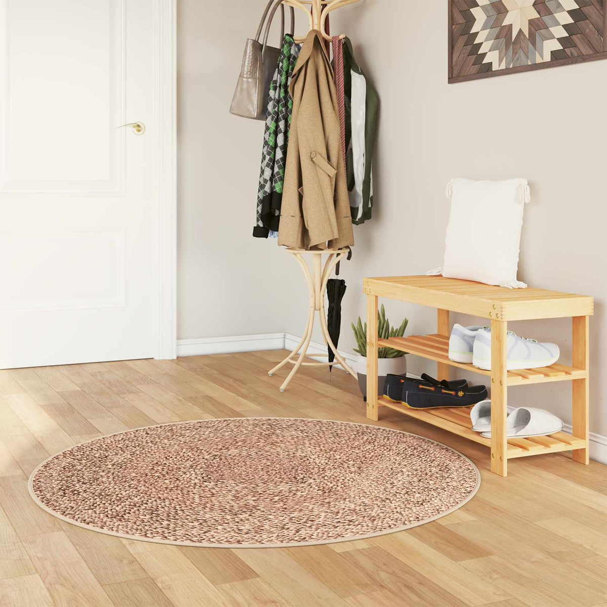 Traka za tepih MARSA Žuta 120 x 120 cm Poliester i PVC