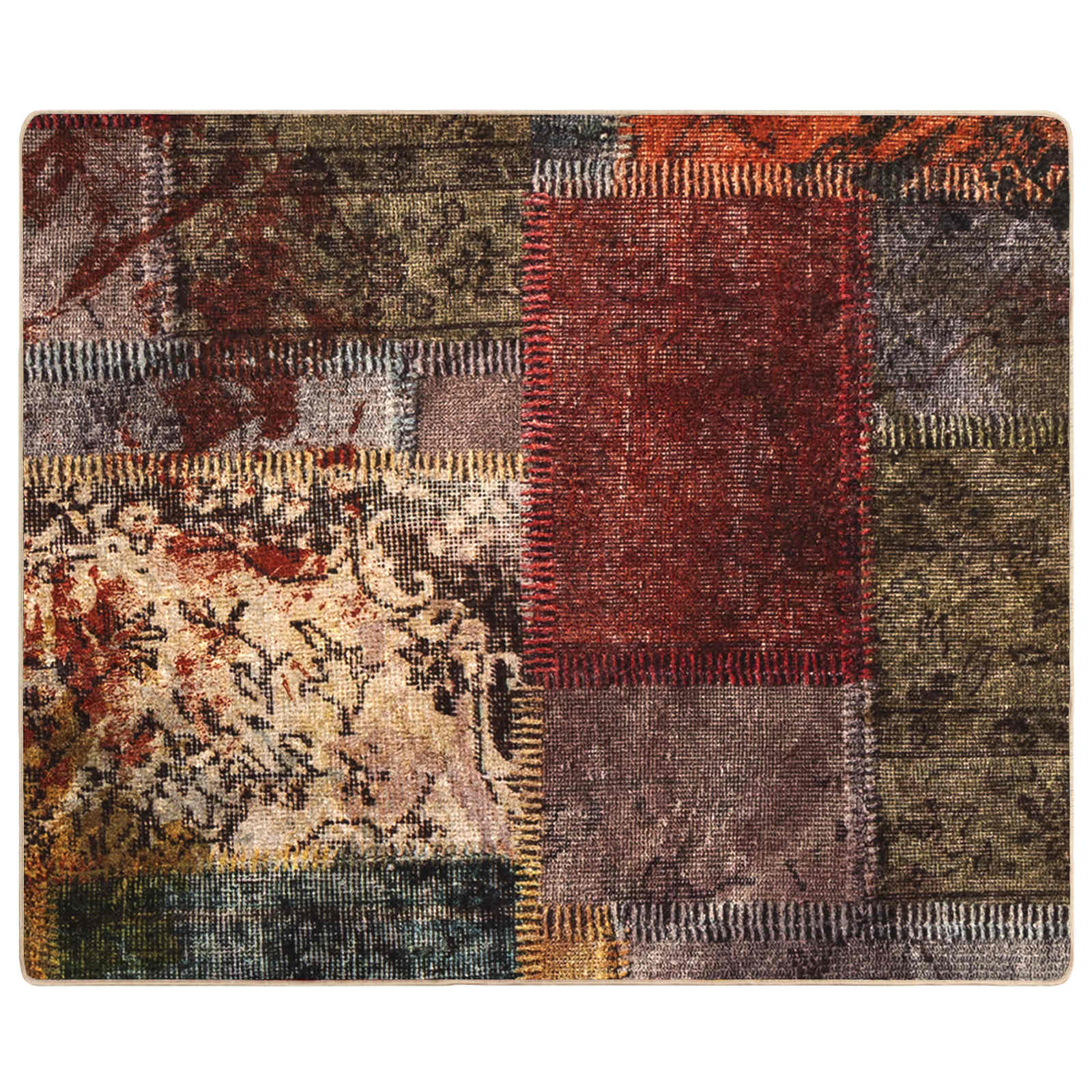Traka za tepih MARSA Šareni 80 x 100 cm Poliester i PVC