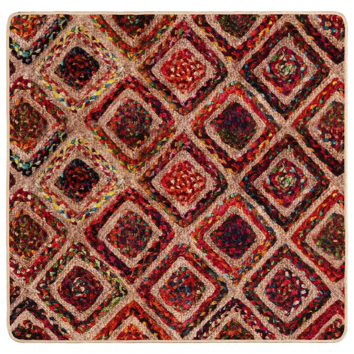 Traka za tepih MARSA Šareni 100 x 100 cm Poliester i PVC