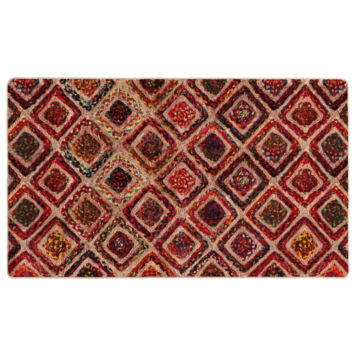 Traka za tepih MARSA Šareni 100 x 200 cm Poliester i PVC