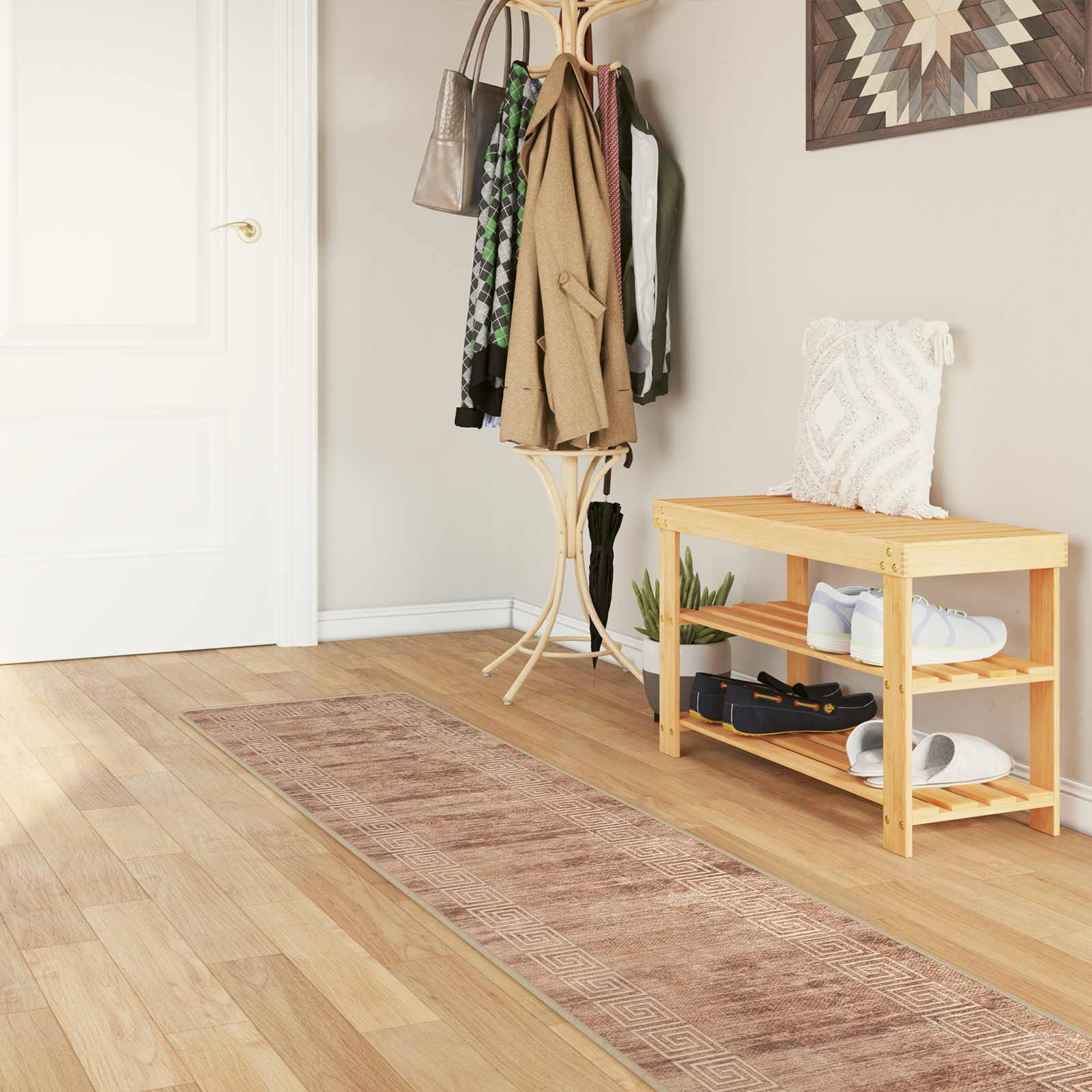 Traka za tepih MARSA Bijeli 50 x 400 cm Poliester i PVC