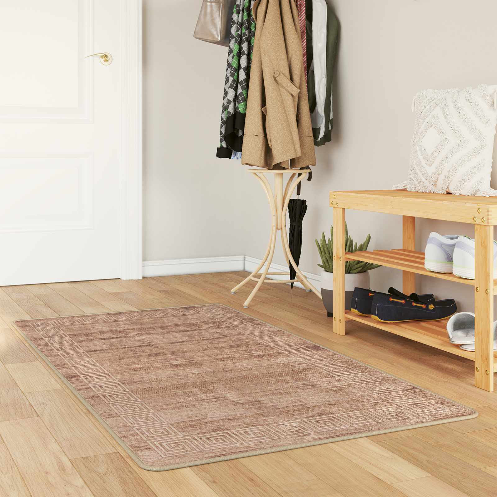 Traka za tepih MARSA Bijeli 100 x 200 cm Poliester i PVC