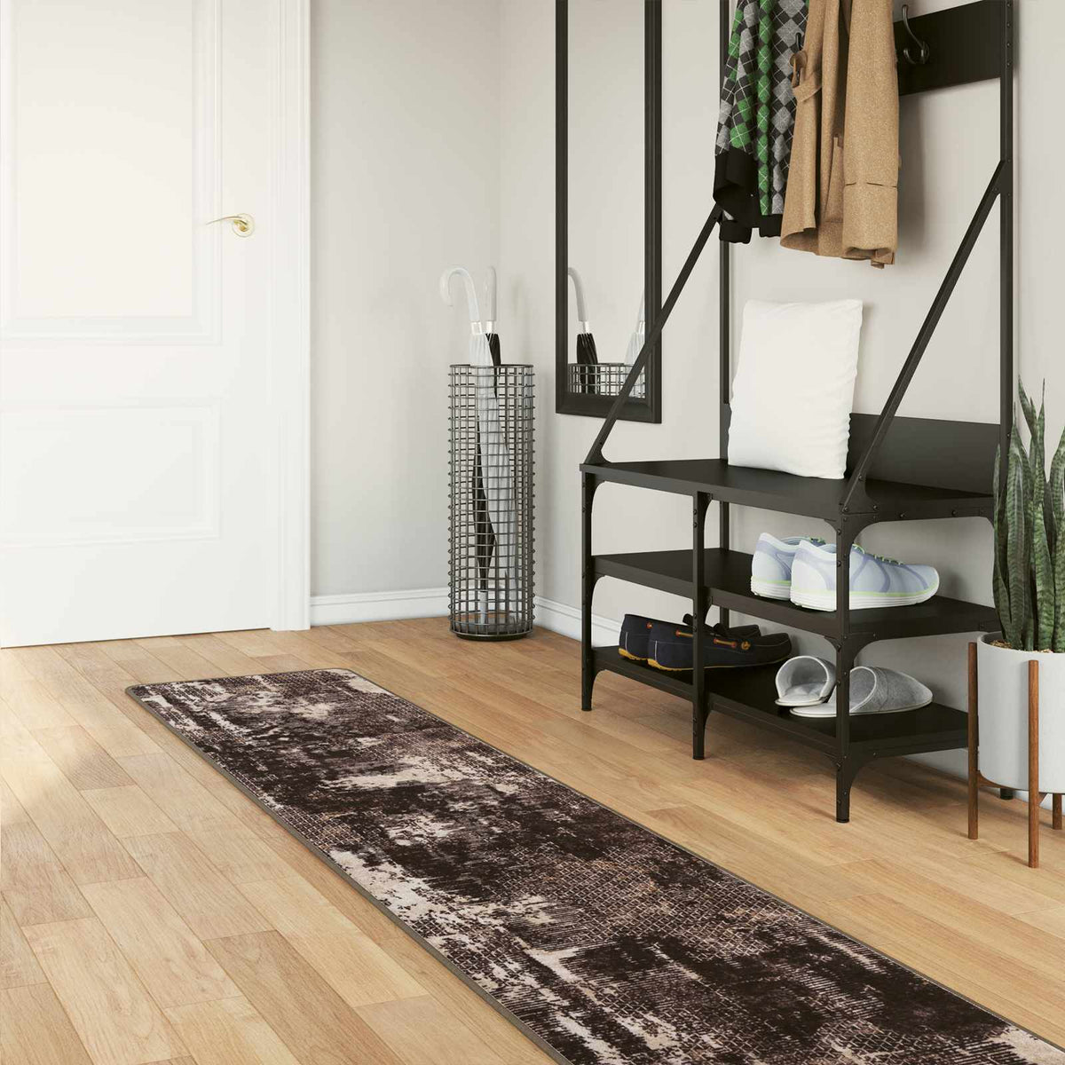 Traka za tepih MARSA Crna 50 x 350 cm Poliester i PVC