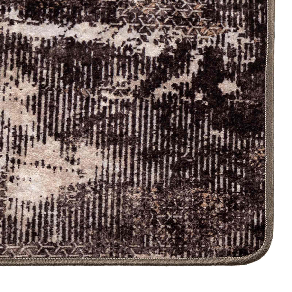Traka za tepih MARSA Crna 80 x 100 cm Poliester i PVC