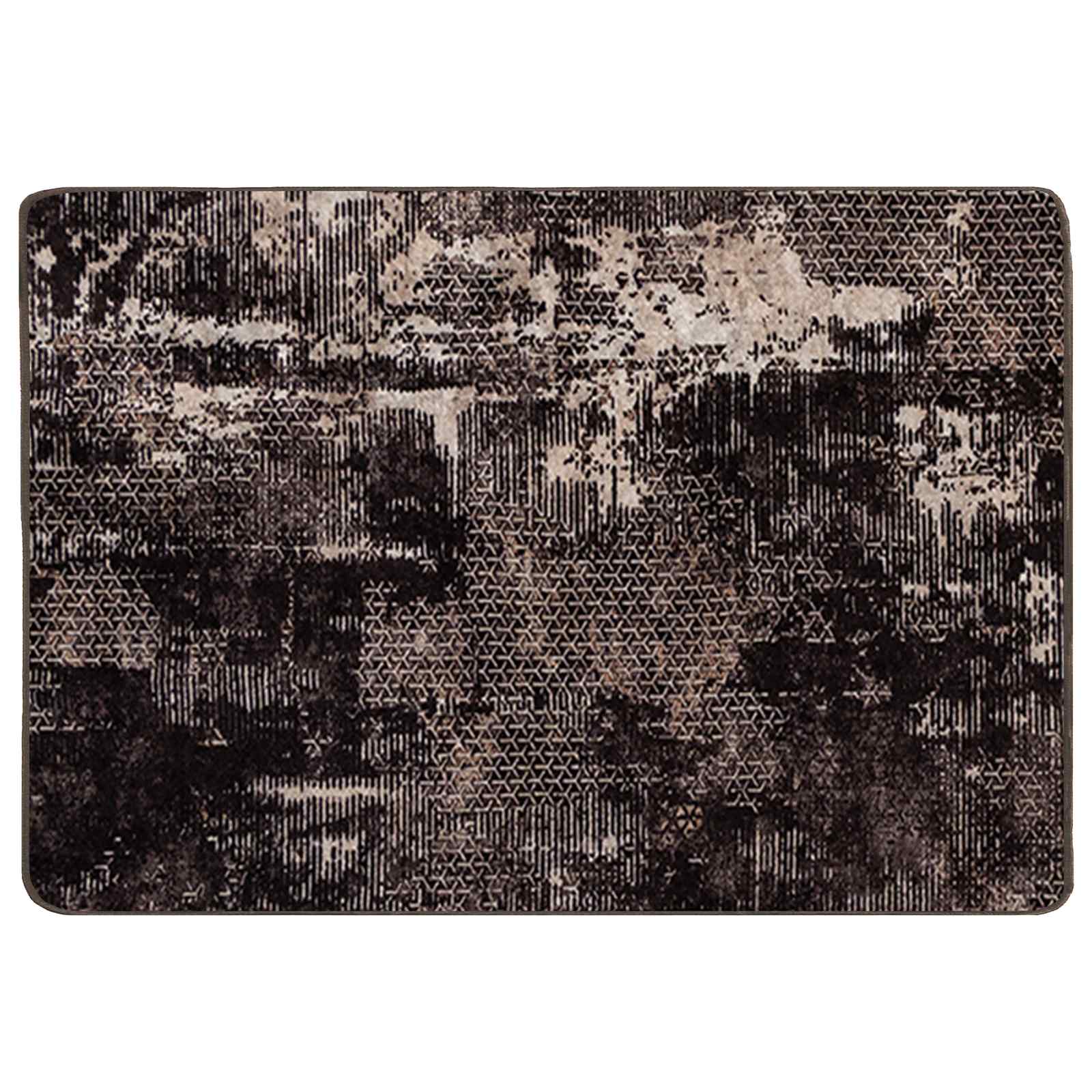 Traka za tepih MARSA Crna 100 x 150 cm Poliester i PVC