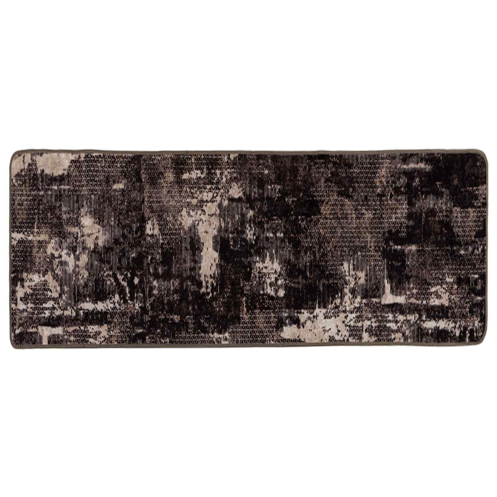 Traka za tepih MARSA Crna 100 x 250 cm Poliester i PVC