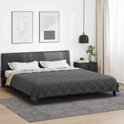 Puni pokrivač za cijelu godinu Antracit i taupe 200 x 200 cm