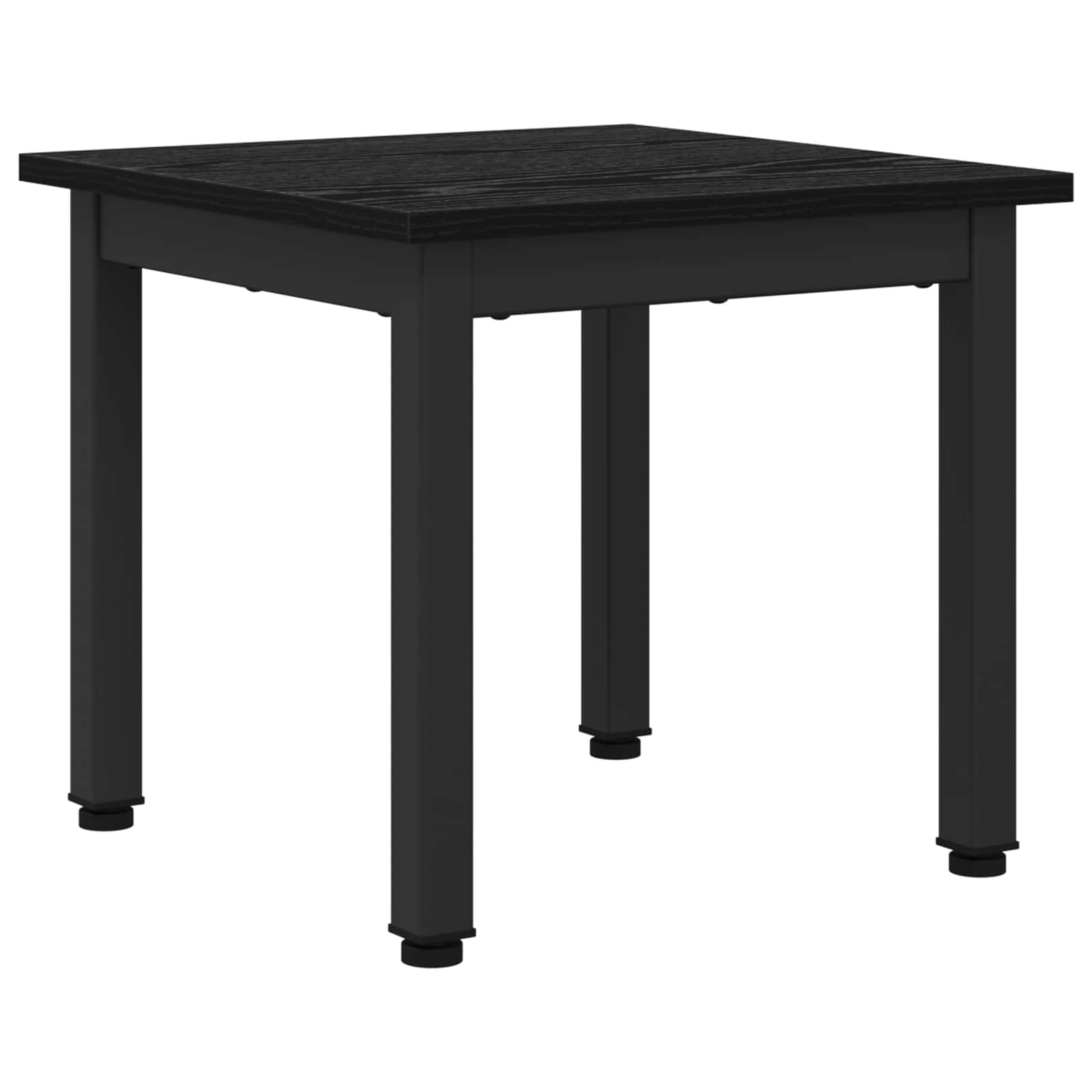 Kava Stol Crni hrast 40 x 40 x 36 cm Konstruirano drvo