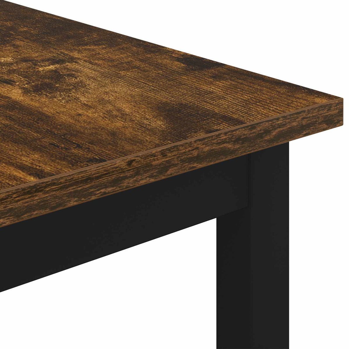 Kava Stol Dimni hrast 40 x 40 x 36 cm Konstruirano drvo