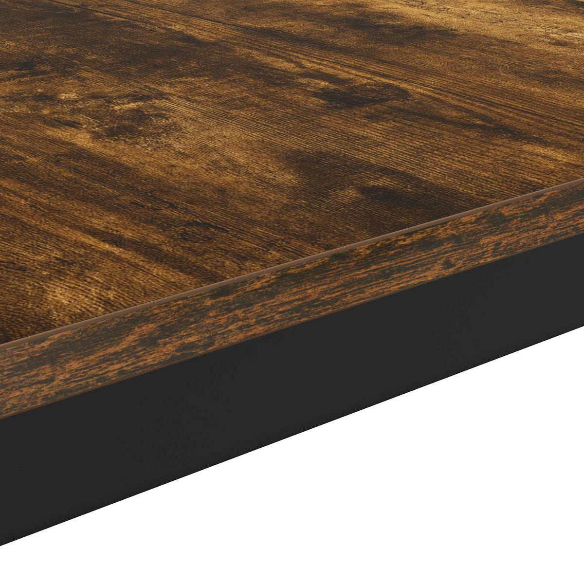 Kava Stol Dimni hrast 40 x 40 x 36 cm Konstruirano drvo