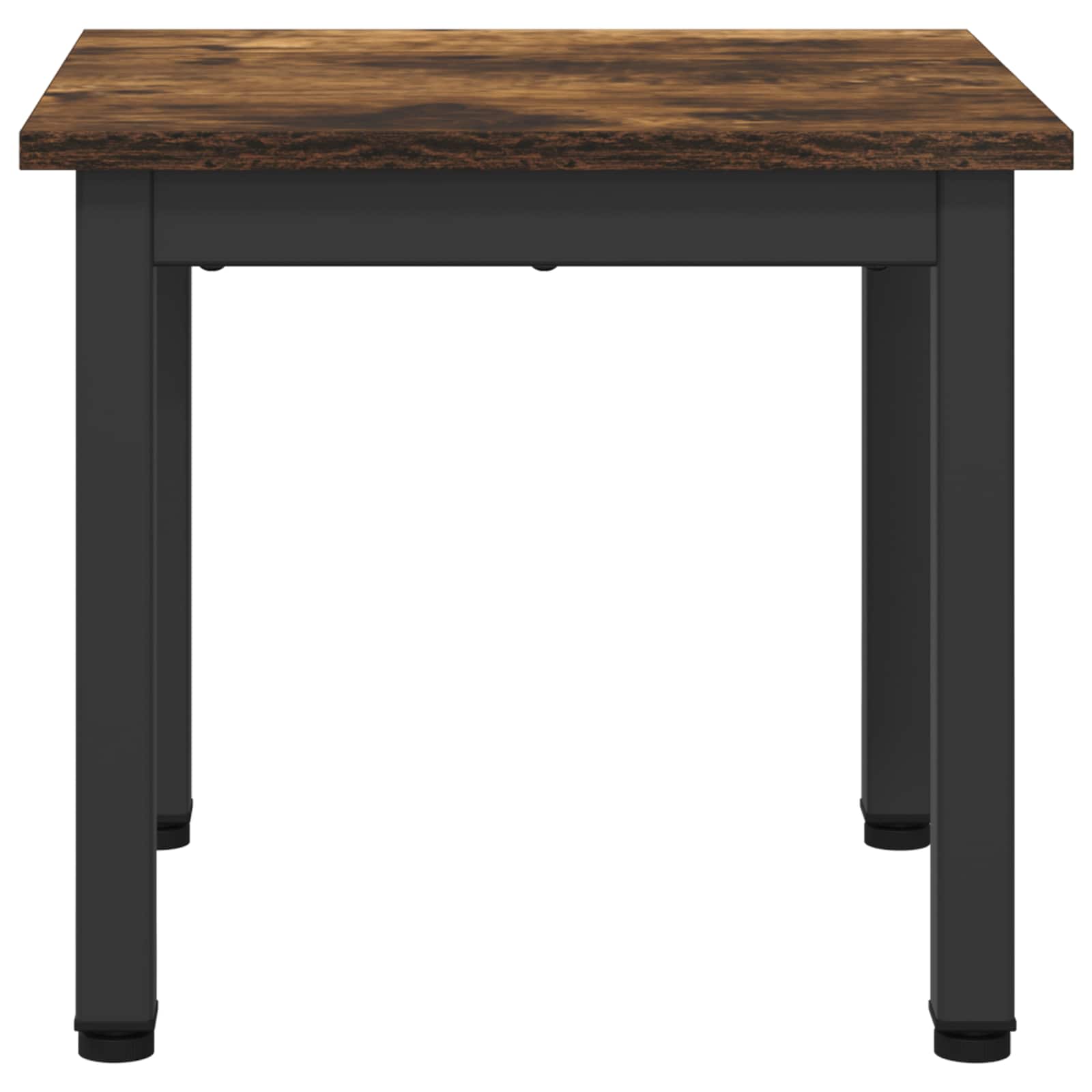 Kava Stol Dimni hrast 40 x 40 x 36 cm Konstruirano drvo