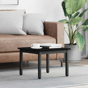 Kava Stol Crni hrast 50 x 50 x 36 cm Konstruirano drvo