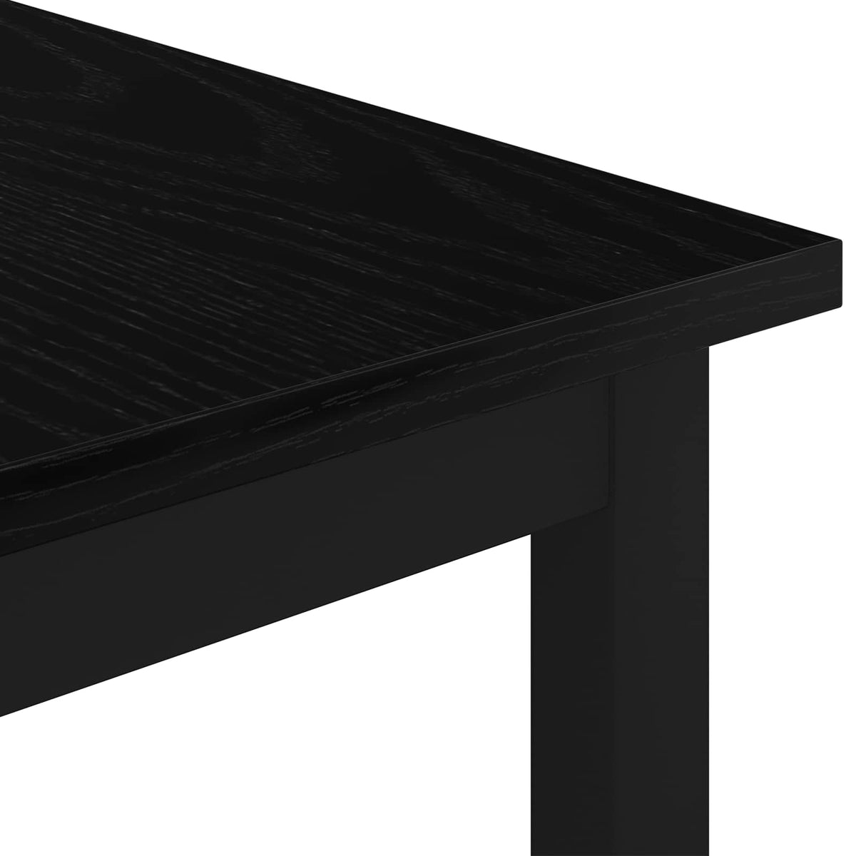 Kava Stol Crni hrast 60 x 30 x 36 cm Konstruirano drvo