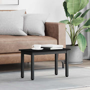 Kava Stol Crni hrast 60 x 30 x 36 cm Konstruirano drvo