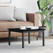 Kava Stol Crni hrast 60 x 60 x 36 cm Konstruirano drvo