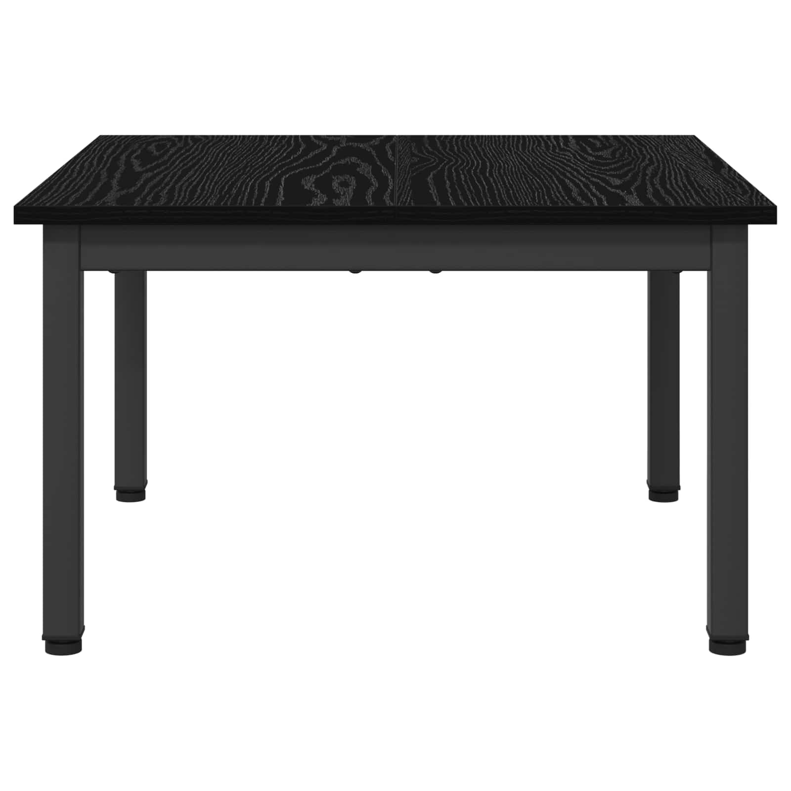 Kava Stol Crni hrast 60 x 60 x 36 cm Konstruirano drvo