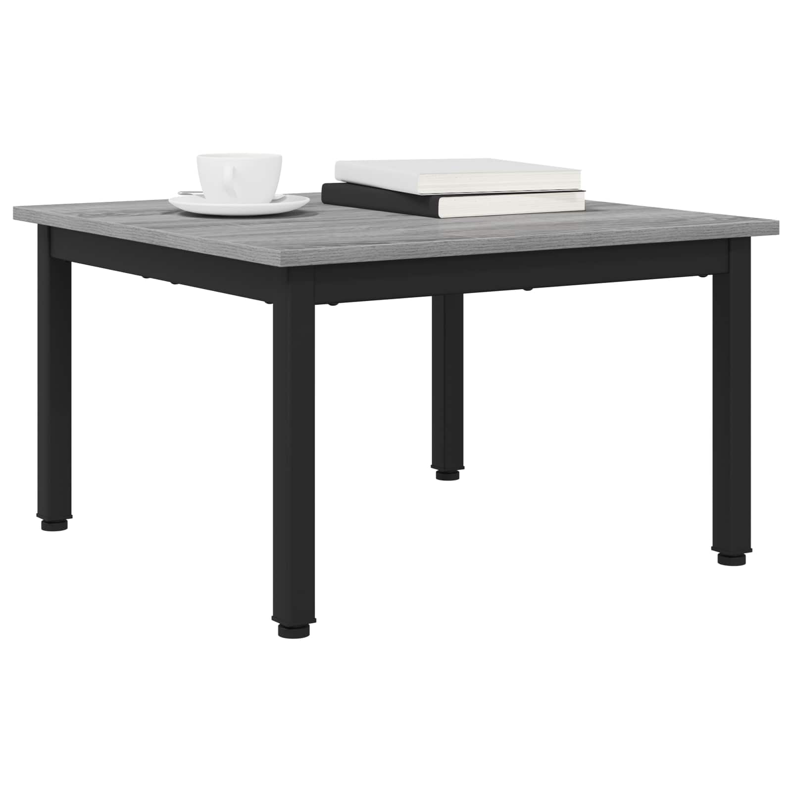 Kava Stol Siva Sonoma 60 x 60 x 36 cm Konstruirano drvo