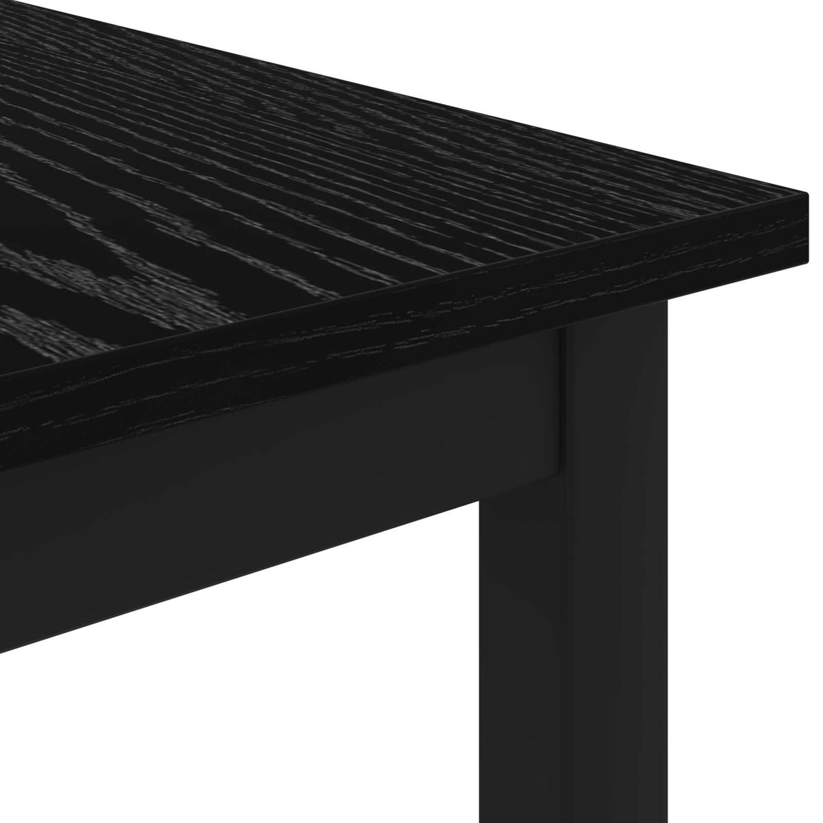 Kava Stol Crni hrast 100 x 50 x 45 cm Konstruirano drvo