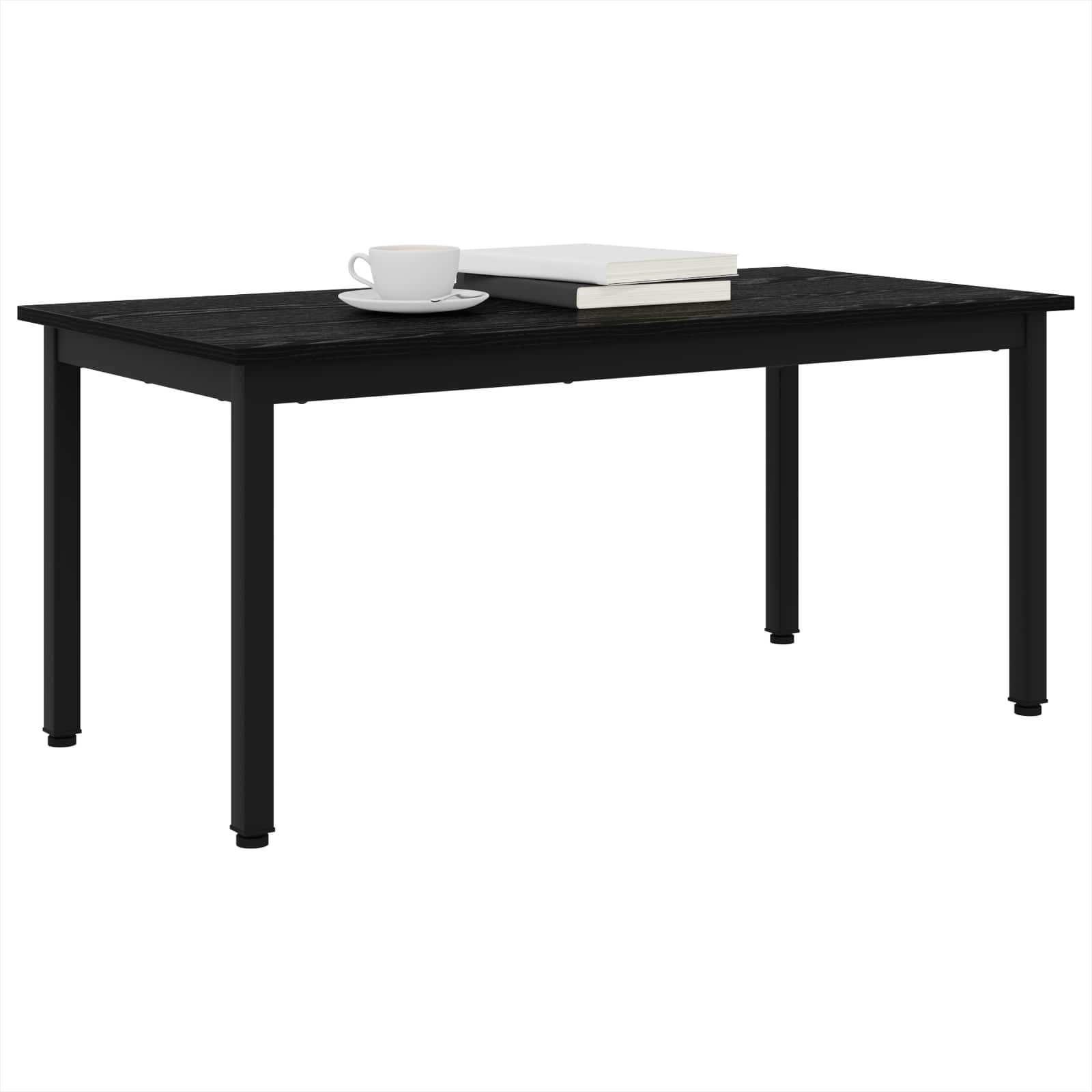 Kava Stol Crni hrast 100 x 50 x 45 cm Konstruirano drvo