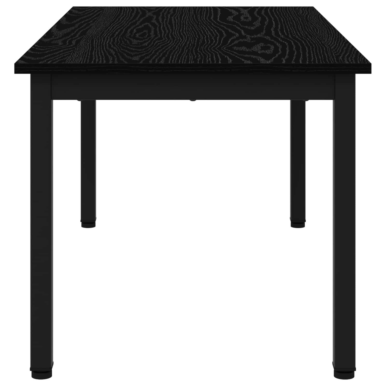 Kava Stol Crni hrast 100 x 50 x 45 cm Konstruirano drvo