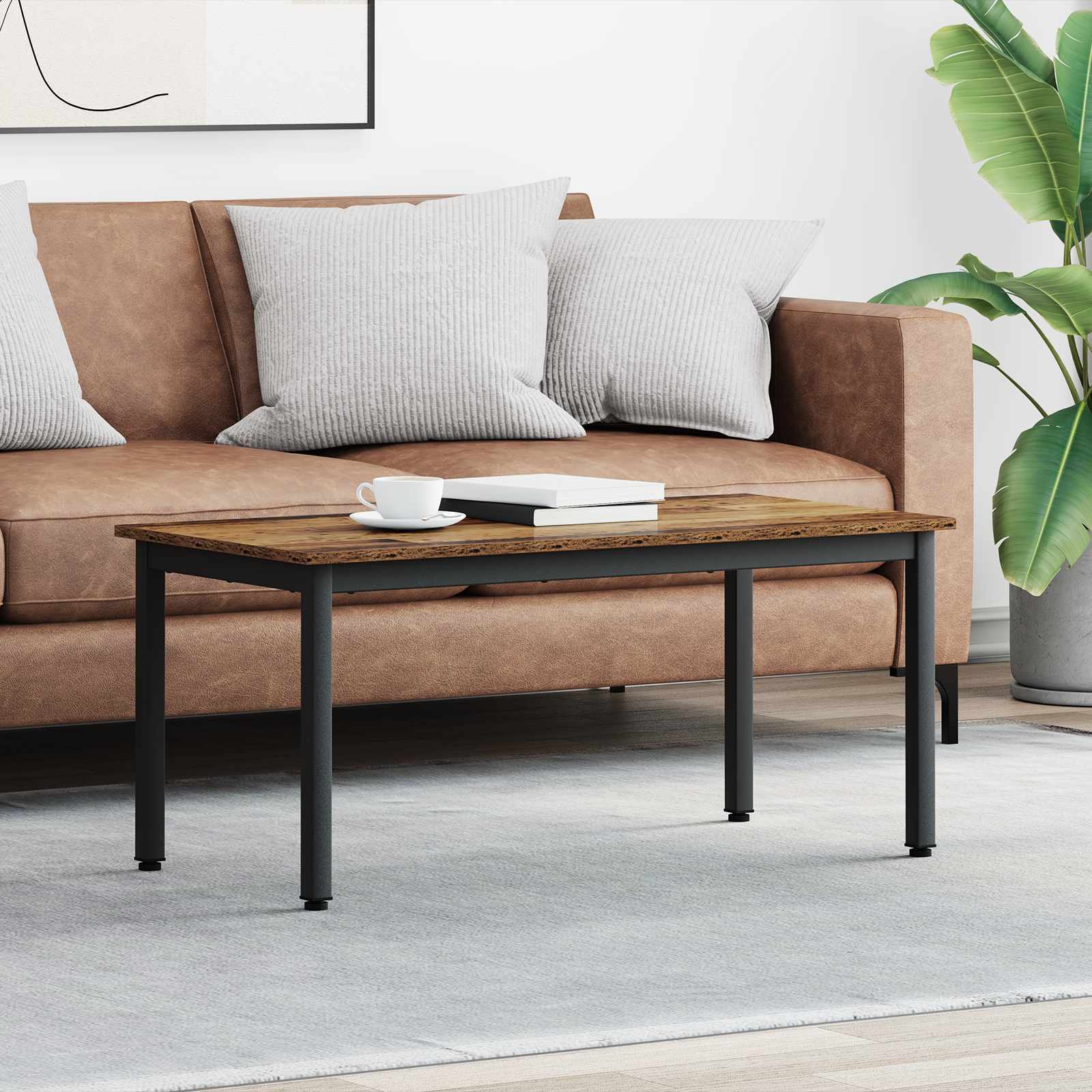 Kava Stol Staro drvo 100 x 50 x 45 cm Konstruirano drvo