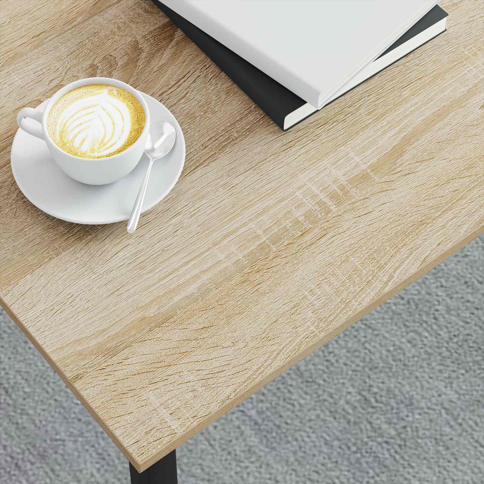 Kava Stol Sonoma 80 x 80 x 45 cm Konstruirano drvo