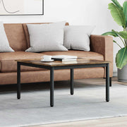 Kava Stol Dimni hrast 80 x 80 x 45 cm Konstruirano drvo