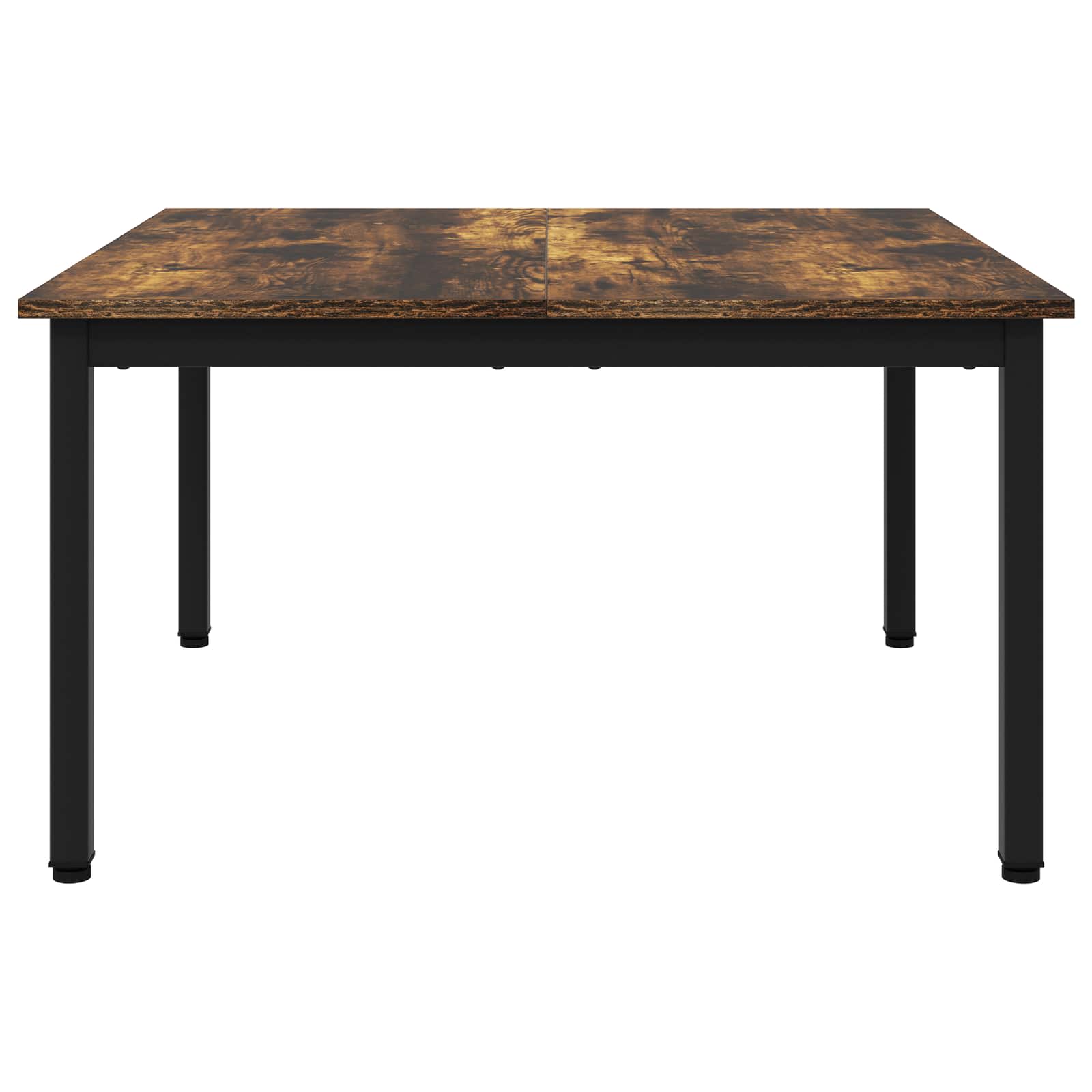 Kava Stol Dimni hrast 80 x 80 x 45 cm Konstruirano drvo