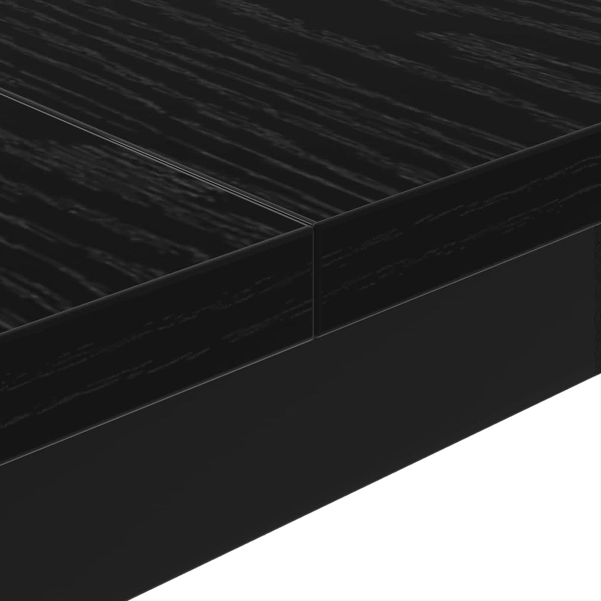 Kava Stol Crni hrast 100 x 100 x 45 cm Konstruirano drvo