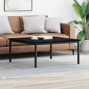 Kava Stol Crni hrast 100 x 100 x 45 cm Konstruirano drvo