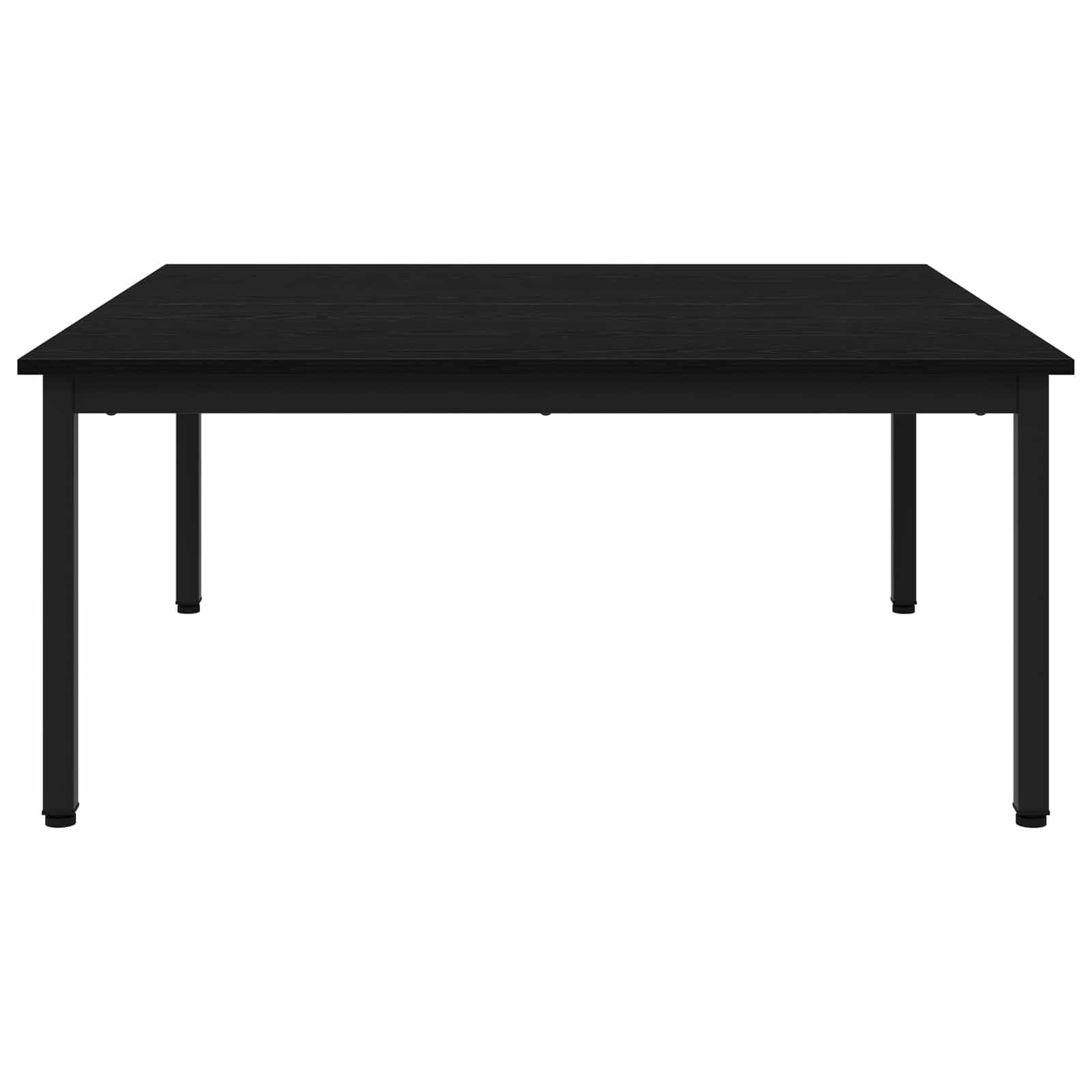 Kava Stol Crni hrast 100 x 100 x 45 cm Konstruirano drvo