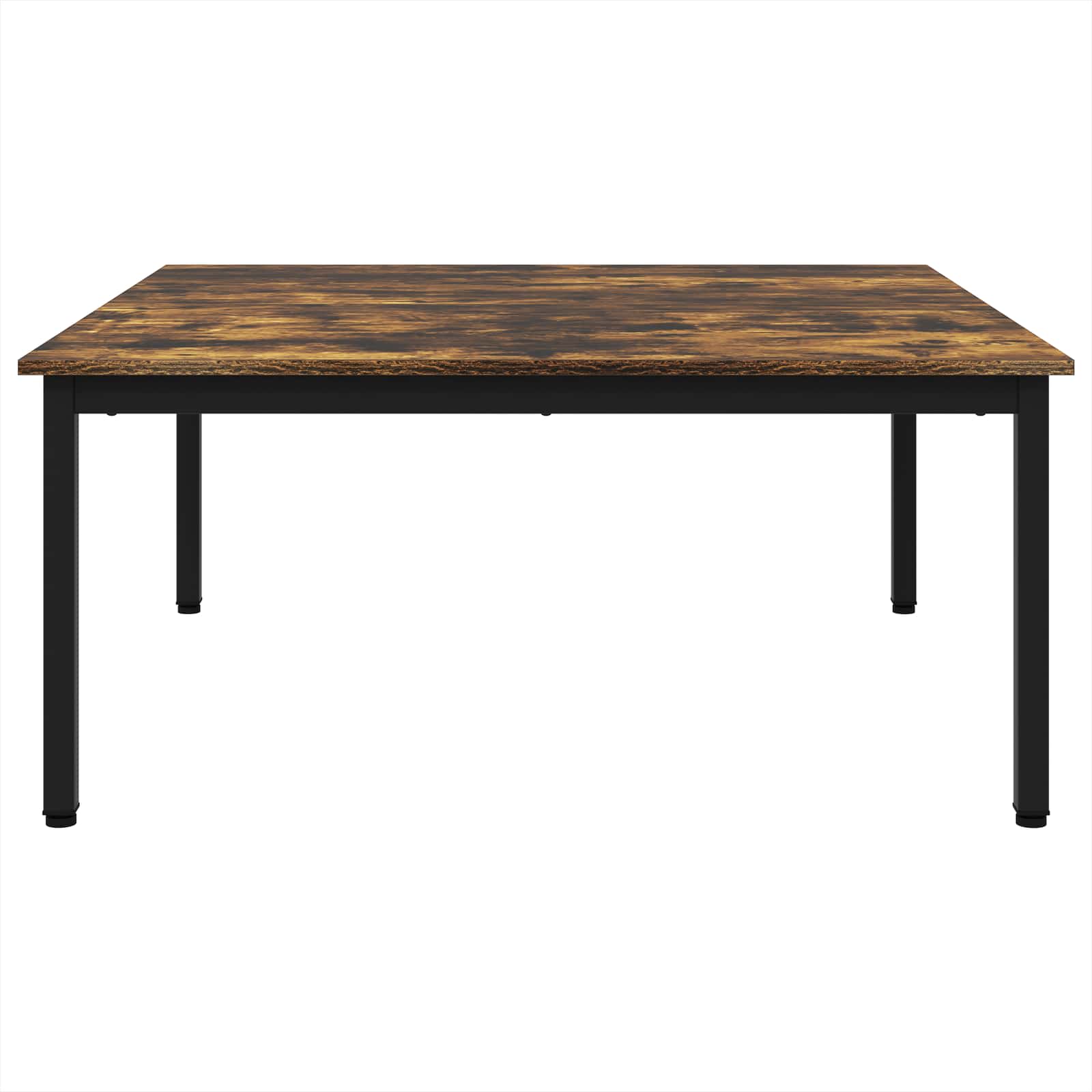 Kava Stol Dimni hrast 100 x 100 x 45 cm Konstruirano drvo