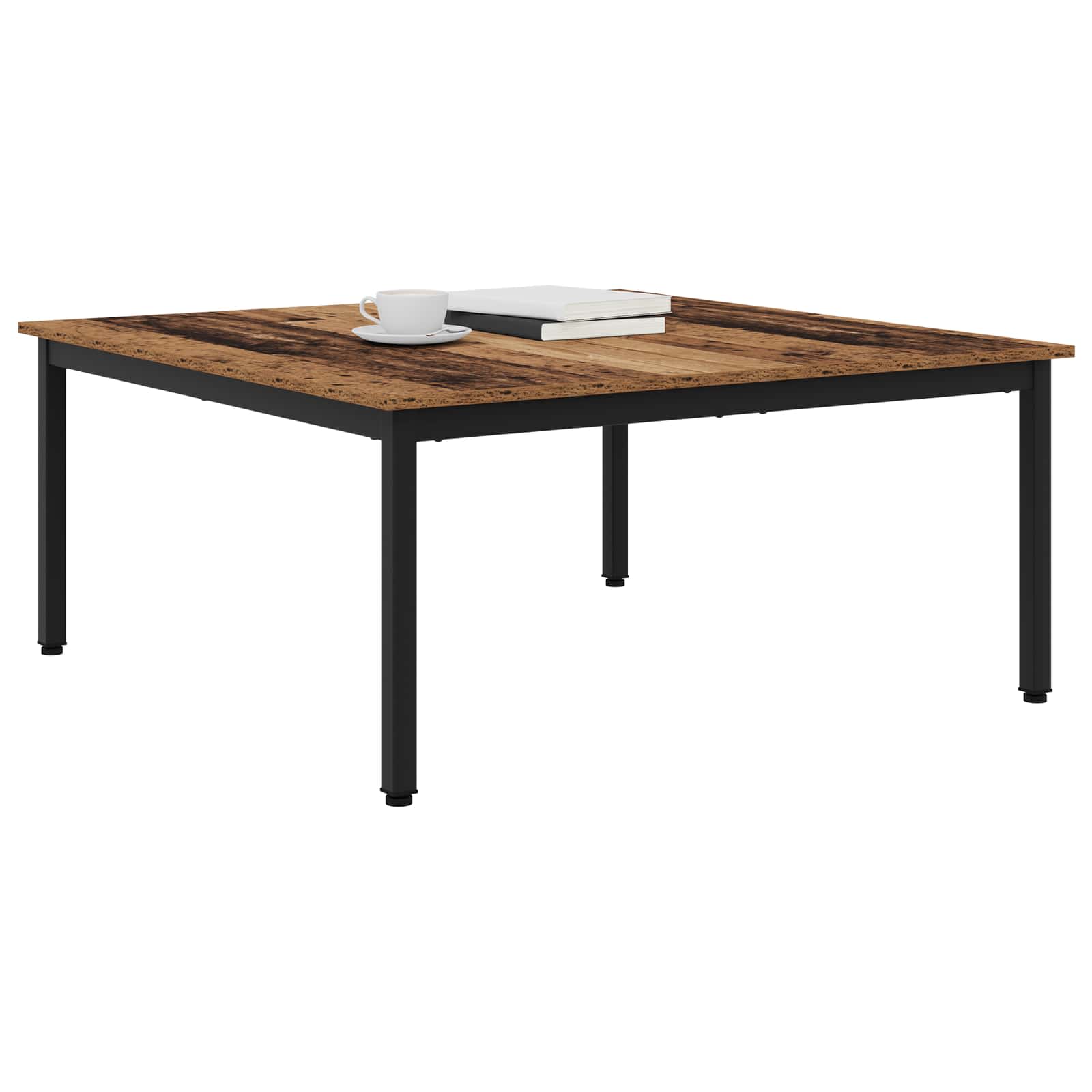 Kava Stol Staro drvo 100 x 100 x 45 cm Konstruirano drvo